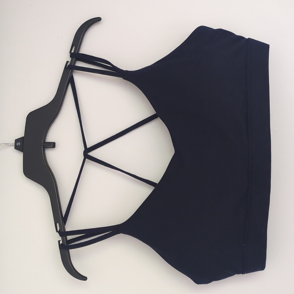 Women's Dark Blue Old Navy Strappy Sports Bra XL